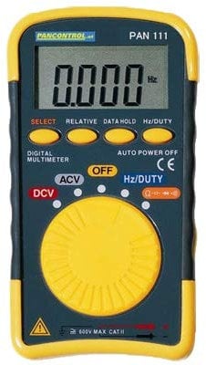 Pancontrol PAN 111 Taschen-Multimeter 300V CAT III, Strommessgerät, Prüfgerät