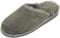 Harrys-Collection Extra Dicke Lammfell Pantoffeln für Herren, Farben:grau, Schuhgröße:46