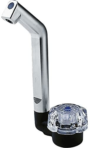 Reich Wasserhahn DE Luxe Armatur Küche Schalter Wohnwagen Auslauf schwenkbar Chrom Einhebelmischer