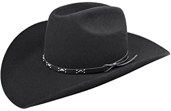 Bailey Western Dynamite 2X Cowboy Western Hat - Black/7 1/2