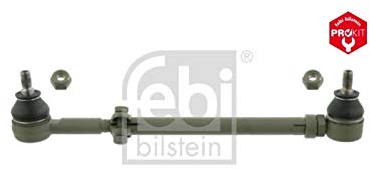 febi bilstein 02386 Spurstange mit Sicherungsmuttern, 1 Stück | Kompatibel mit: MERCEDES-BENZ 124 Cabriolet, 124 Coupe, 124 Stufenheck, 124 T-Model, E-CLASS, E-CLASS Cabriolet