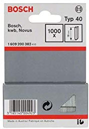Bosch Professional 1000x Stift Typ 40 (für Natürliche Materialien, Teppich, 19 mm, Zubehör Tacker)