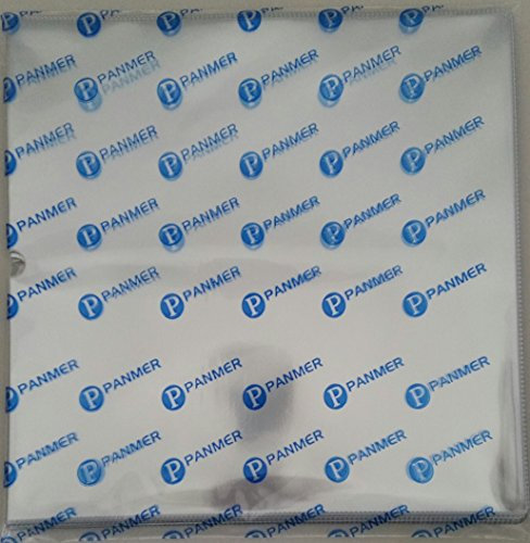 12 inch Vinyl Record 180 Micron PVC Stitched Clear Sleeves Premium Quality Pack of 20