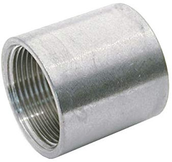 MANICOTTO A SALDARE INOX AISI 304 FILETTO GAS, TORNITO - GAS 1 1/2