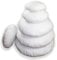 Merino BETTEN Premium Kissen rund 40cm – Weiches rundes Kopfkissen für erholsamen Schlaf – Bequemes Pillow als Bett & Couch-Kissen verwendbar – Rundkissen mit Kissenfüllung – Made in Germany