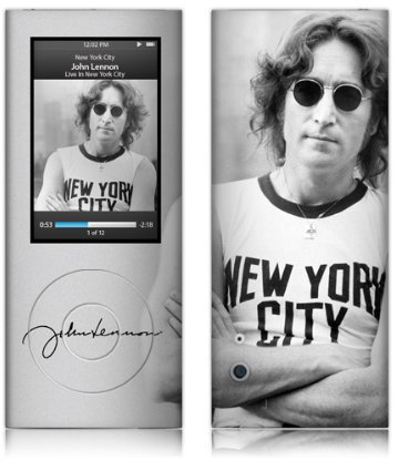 Musicskins John Lennon-New York City, Skin per Apple iPod Nano (5a generazione)
