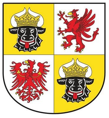 FahnenMax Autoaufkleber Sticker Mecklenburg Vorpommern Schild Kontur Fahne Aufkleber
