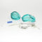 Malmsten Schwedenbrille Classic | Schwimmbrille | Swedish Goggles | Montageset (grün)