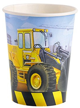 Amscan – 998324 – 8 Bicchieri Costruzione – 266 ml