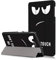 Skytar Hülle für Samsung Galaxy Tab A 10.1 2016,Pu Leder mit Standfunktion Schutzhülle für Samsung Galaxy Tab A6 10.1 Zoll SM-T580 T585, Dont Touch