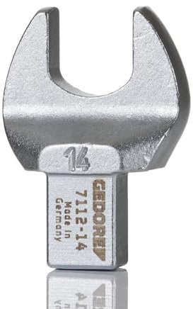 GEDORE Einsteckmaulschlüssel SE 9 x 12 x 14 mm, 1 Stück, 7112-14