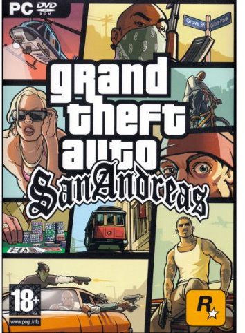 Grand Theft Auto GTA San Andreas Game PC