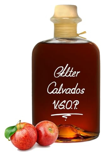 Alter Calvados V.S.O.P. 0,5L Aromatisch & sehr weich Apfel Brand Normandie 40% Vol.