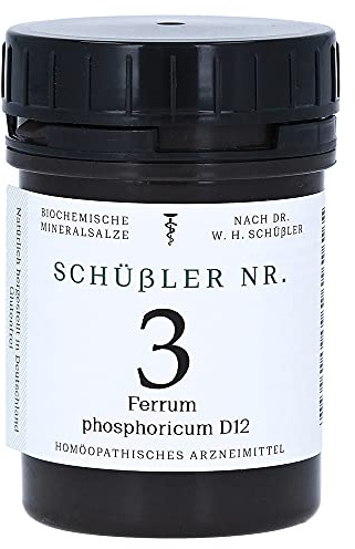 SCHÜSSLER NR.3 Ferrum phosphoricum D 12 Tabletten 400 St