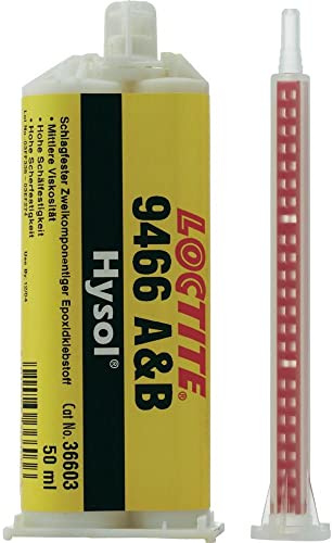 Loctite Brand 400ml Grey Epoxy Resin Cartridge (2:1), Structural Bonding Adhesive for Gap Filling and Creating Tough Bonds at Room Temperature