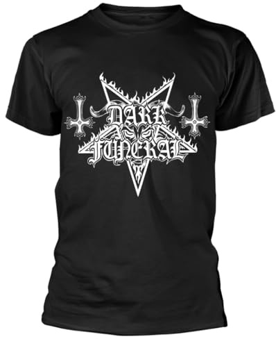 Dark Funeral Logo T-Shirt - Black - X-Large