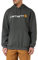 Carhartt, Herren, Weites, mittelschweres Sweatshirt mit Logo-Grafik, Anthrazit meliert, XS