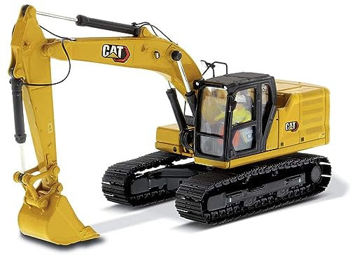 Diecast Masters 85569 - Pelleteuse Caterpillar 320 Hex, échelle 1:50, env. 18,3 x 6,3 x 8 cm, à partir de 14 Ans