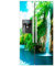 Vinilo Frigorífico Americano Cascada | 91x176cm | Varias Medidas | Pegatinas de Nevera Económicas y Elegantes | Vinilo Nevera