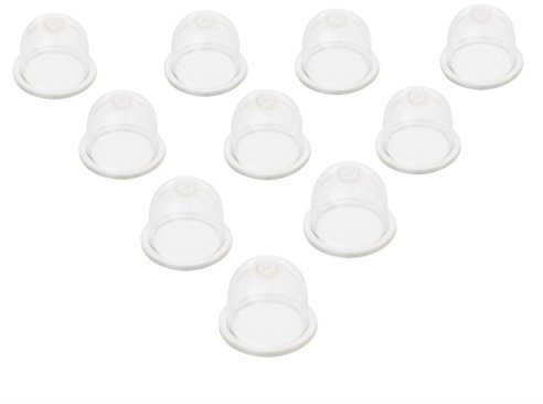 SimpleLife 10 Pezzi Parti del carburatore Primer del Serbatoio della Pompa del Primer del Carburante per Il Trimmer del Ventilatore della Motosega 1