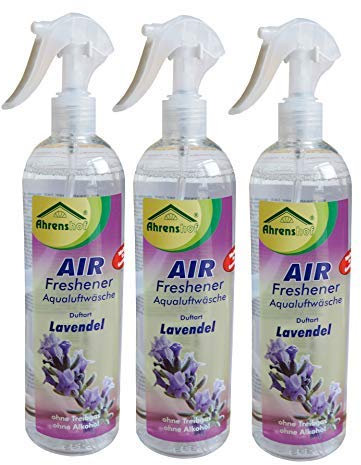 3 x AIR-Freshener Lavendel 500ml, Luftwäsche, Lufterfrischer, Geruchsvernichter