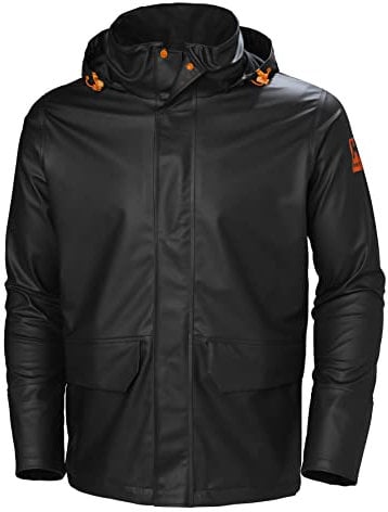 Helly Hansen Mixte Gale Rain Jacket Vêtements De Travail, Noir, 4XL - Chest 55 140centimeters EU