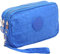 HYJMA Multifonctions 3 Couches Fermeture à glissière clé Carte téléphone Pochette Monnaie Argent Sac Porte-Monnaie (Bleu Clair)