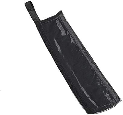 Inzopo Wear Resistant Rock Climbing Rappelling Rope Protector Sleeve Sheath Protective Cover Black