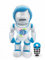 LEXIBOOK, Powerman Kid, Robot Educativo bilingüe, Que Habla inglés y español, Baila, Toca música, Cuenta Historias 450+ Pruebas, Lanza Discos, Español, ROB90ES
