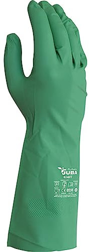 GUANTE DE TRABAJO NITRILO BIODEGRADABLE TALLA 8 JUBA