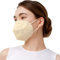 AnDum FFP2 Farbmaske Mundschutz, CE 0598, EN149, TUV Test, Filtration ≥98, SS-Vliess, Deutsche Tinte，50 Stück/Karton Einzeln Verpackt (Beige)