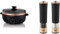 Morphy Richards Sear and Stew Slow Cooker 460016 Black and Rose Gold & Tower T847003RB Electric Salt and Pepper Mill, Stainless Steel, Soft-Touch Body, Rose Gold and Black