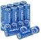 RUIHU AA Lithium Batteries, 10 Pack Lithium Iron Double A Batteries, 1.5V 3000mAh Longer Lasting AA Batteries for Flashlight, Toys, Remote Control, Non-Rechargeable (Lithium AA-10 Unité)