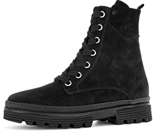 Gabor Damen Combat Boots, Frauen Stiefeletten,Wechselfußbett