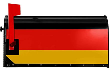 Briefkastenabdeckung mit Magnetverschluss, wasserdicht, Motiv Deutschland-Flagge (beidseitig konsistent), Briefkastenabdeckung, Dekoration