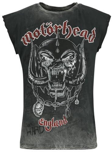 Motörhead England Männer Tank-Top grau Band-Merch, Bands