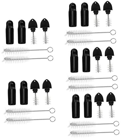 BESTonZON 5 Juegos Cepillo De Grifo De Cerveza Cepillo para Limpiar Grifos Cepillo De Tapón De Grifo De Cerveza Kit De Limpieza para Barril De Cerveza Barricado Tapa del Grifo