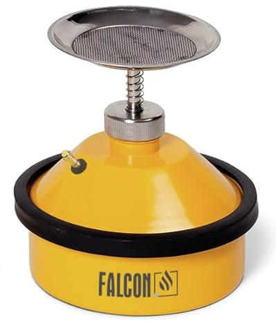 FALCON Sparanfeuchter aus Stahl, lackiert, 1 Liter, mit Erdungsanschluss