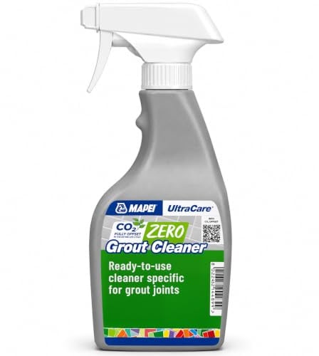 Mapei UltraCare Grout Cleaner 750ml - Professional Tile & Grout Cleaner Spray for Cement & Epoxy Grout, Bathroom, Shower & Floor Grout Reviver