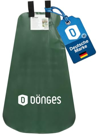 Dönges Baumbewässerungsbeutel 75L aus PVC | Farbe: grün | Baumbewässerungssack, Gartenbewässerungssystem, Wurzelbewässerungssack
