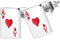 CALLARON Ohrstecker Aus Hautfreundlichem Material – Leichte Poker Ohrstecker Für Frauen Und Mädchen Modischer Schmuck Für Party Und Alltäglichen Gebrauch