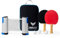 Table Tennis Set,Portable Ping Pong Set,Retractable Table Tennis Net for Any Table,Table Tennis Set with 2 Table Tennis Bats,3 Balls, 1 Portable Bag,1 Extendable Net,Outdoor or Indoor Sports