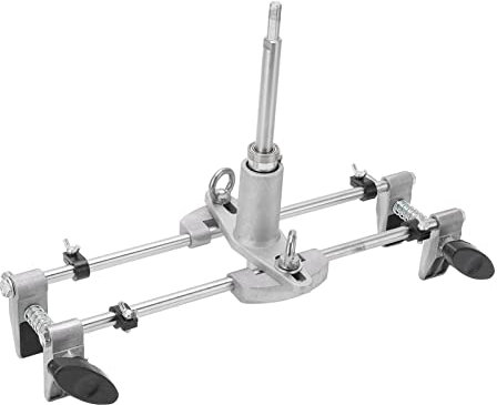 CCBFLA Mortasatrice per Serrature, migliora la precisione e la velocità. Kit di Apertura del Foro della Serratura della Porta incisiva. Guide Verticali. Scanalatura più Rapida per Il Taglio.