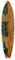 HEALANCY Bilder Monstera - 100% HOLZ - Surfbrett Deko - KOMPLETT AUFHÄNGFERTIG - Wandbilder Wohnzimmer - Surfdekoration Modern - Surfboard- Wanddekoration Schlafzimmer - Kunstdruck Wanddeko