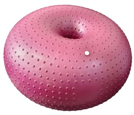 kowaku Gymnastikball, Donut-Ball, Yoga-Ball, Stabilitätsball, Core-Training, Pilates, rhythmisches Training, Rot