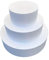 ZIEMER Styropor Torte Höhe 24cm Ø 25cm+20cm+15cm Scheiben einzeln zum Verkleben und zum Basteln von Geschenken zu Geburtstagen Hochzeiten Feiern