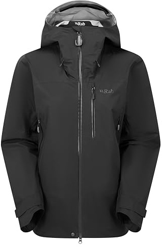 Rab Women's Firewall Mountain Waterproof Jacket - Black - 12