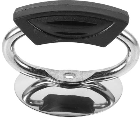 ABOOFAN Repuesto De Asas para Ollas y Sartenes Manija Antideslizante De Acero Inoxidable para Utensilios De Cocina Pomo Compatible Cacerolas y Woks Diseño Elegante y Versátil
