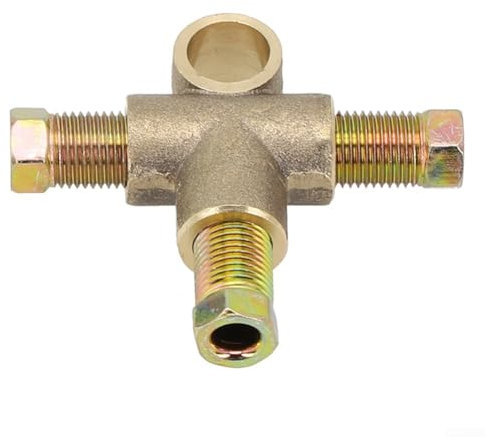 Schlankes Design, Edelstahl-Bremsleitung, zuverlässiges 3-Wege-T-Stück, M10-Muttern