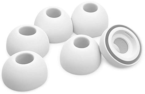 Okuli 6 x Silikon Ohrstöpsel Ohrhörer Gummi Tipps Für Apple AirPods Pro 1 & Pro 2 Kopfhörer Ohrhörer - Extra Klein